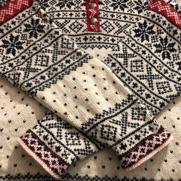 COPY - LL Bean Wool Sweater | sz L - Picture 5 of 8